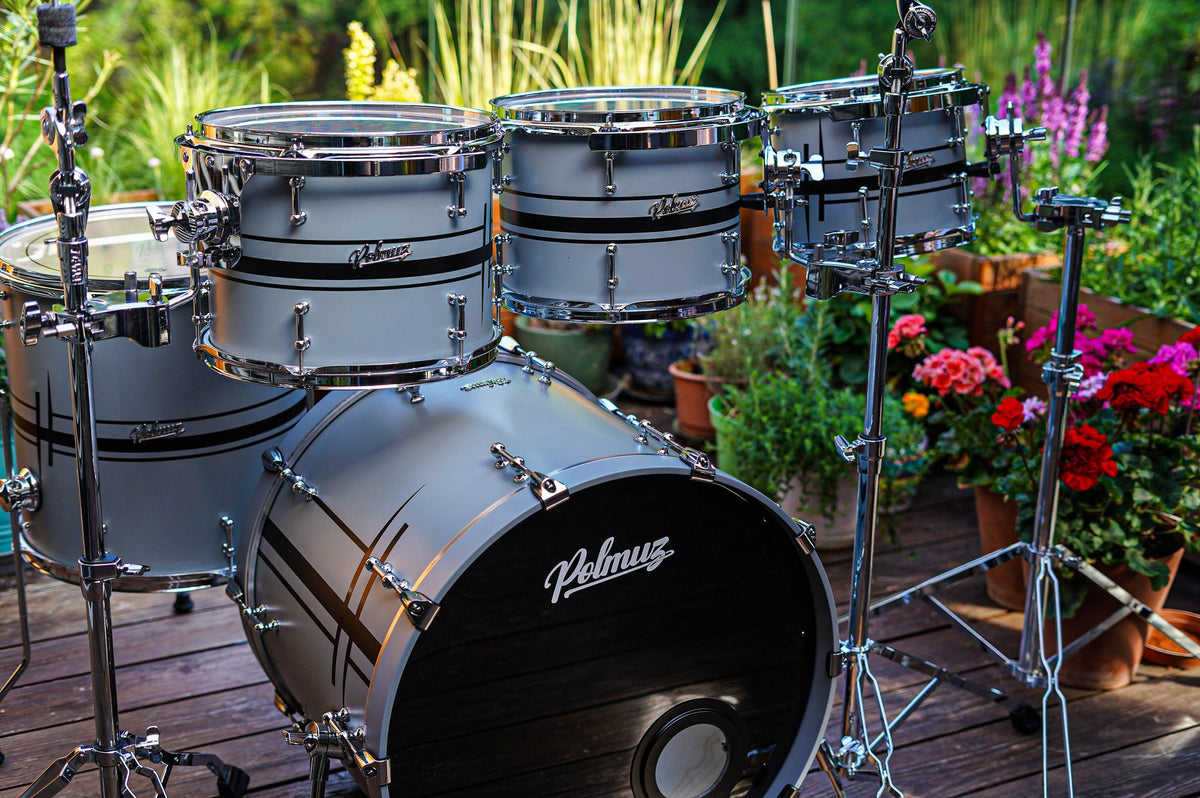 Polmuz Maple Model 2 - 22/10/12/13/16 - Satin Grey Custom Stripes - zdjęcie 7