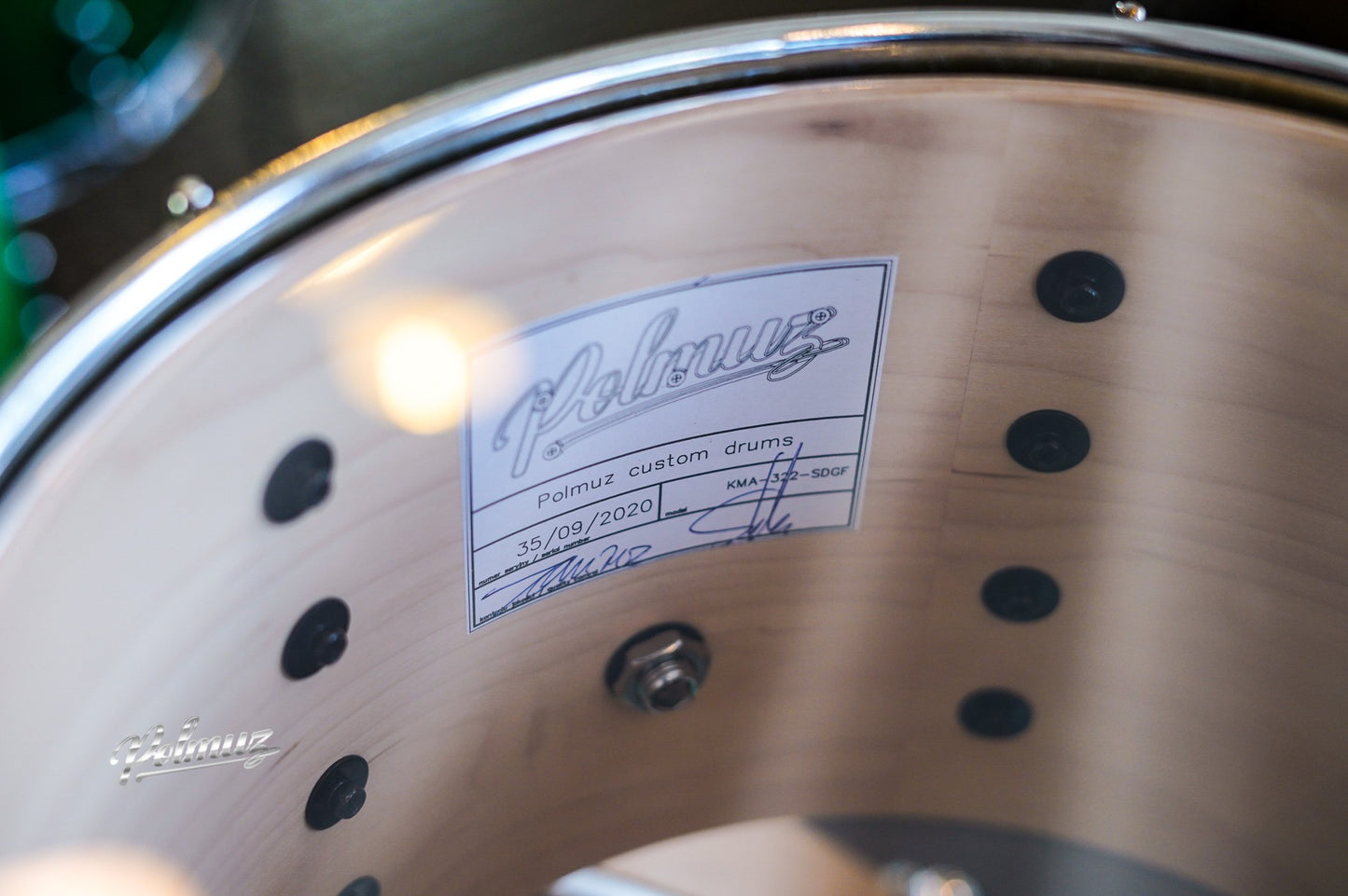 Polmuz Maple 24/12/14/16 Satin Dark Green/Natural Fade — zdjęcie 11