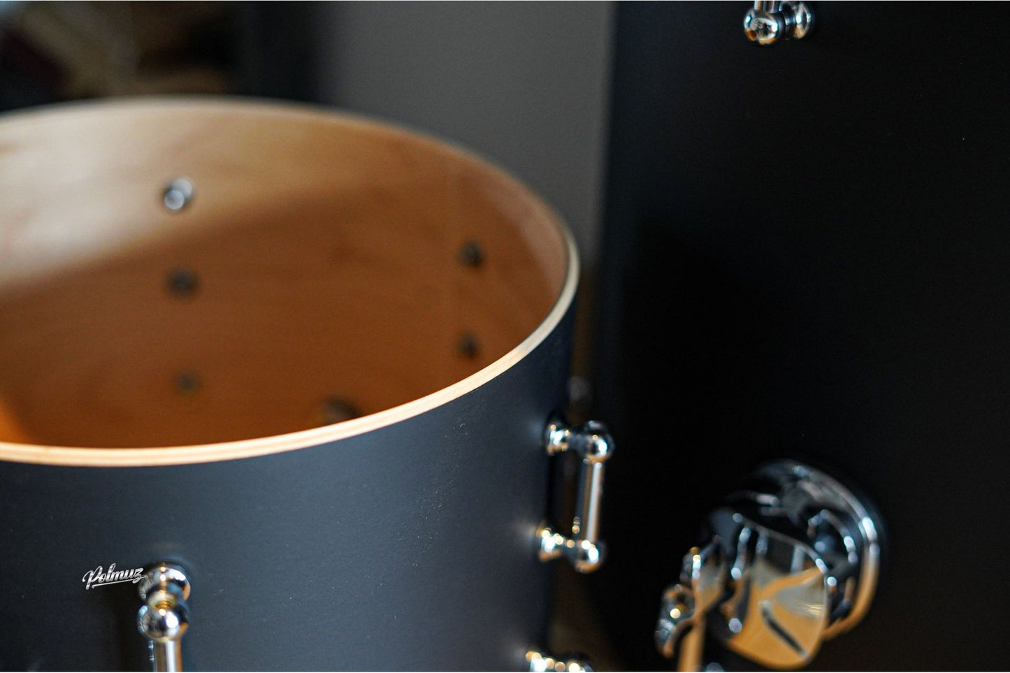Polmuz Maple Model 1 - 20/10/14 - Satin black flat mat Oil natural hoop — zdjęcie 16