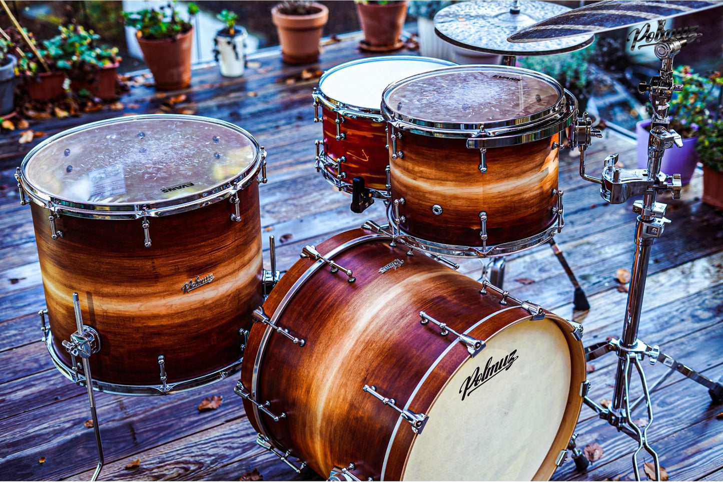 Polmuz Maple Model 1 - 20/13/18 - Artist Jatoba to Natural Fade — zdjęcie 12
