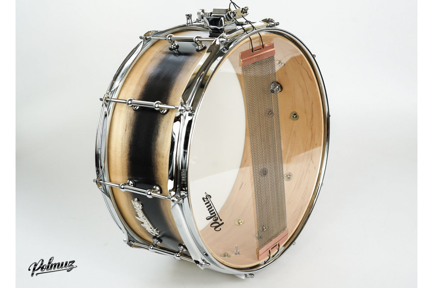 Polmuz model 1 Maple 14x6,5 Black Natural Fade made in Poland — zdjęcie 5