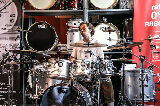 Pokaz perkusyjny Igora Faleckiego w DrumStore (02.09.2019r.)