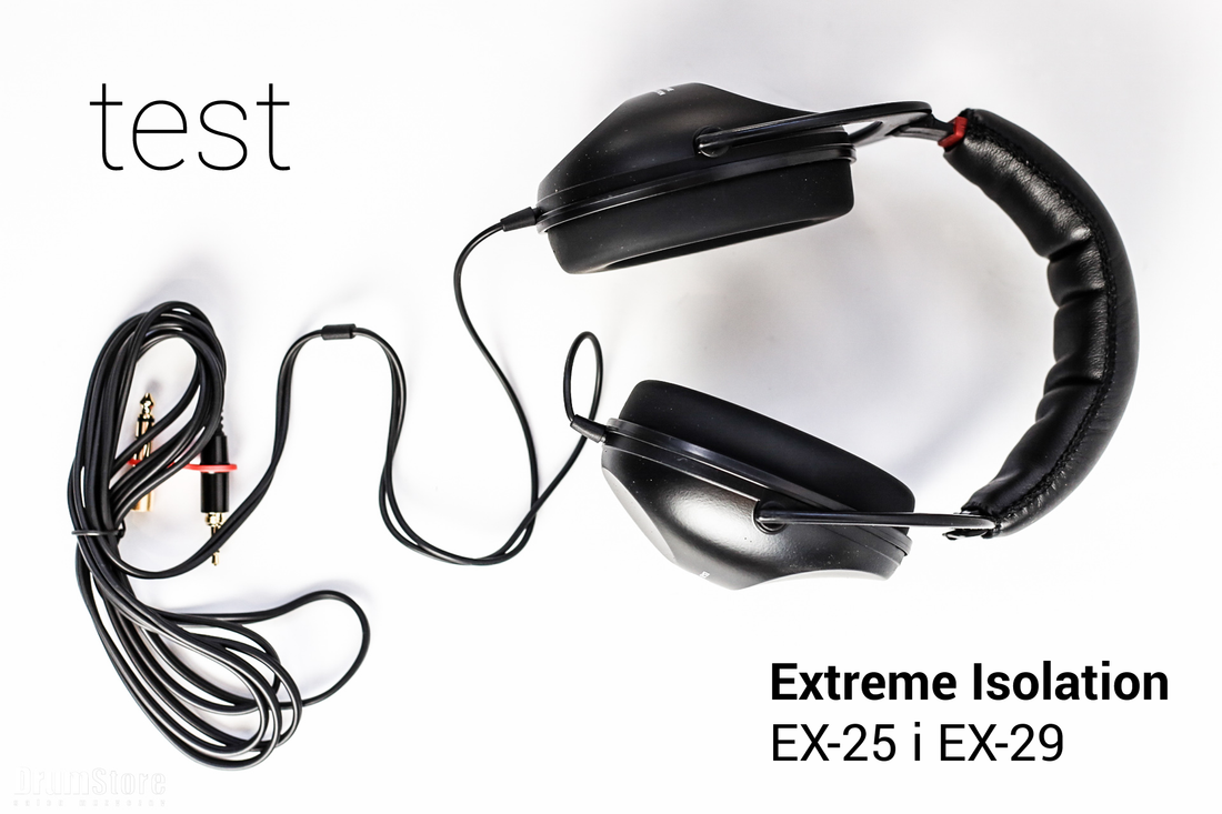 Słuchawki dla muzyków Extreme Isolation EX-25 i EX29 – test