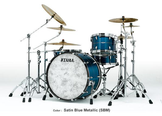 Perkusja Tama Star w wykończeniu Satin Blue Metallic