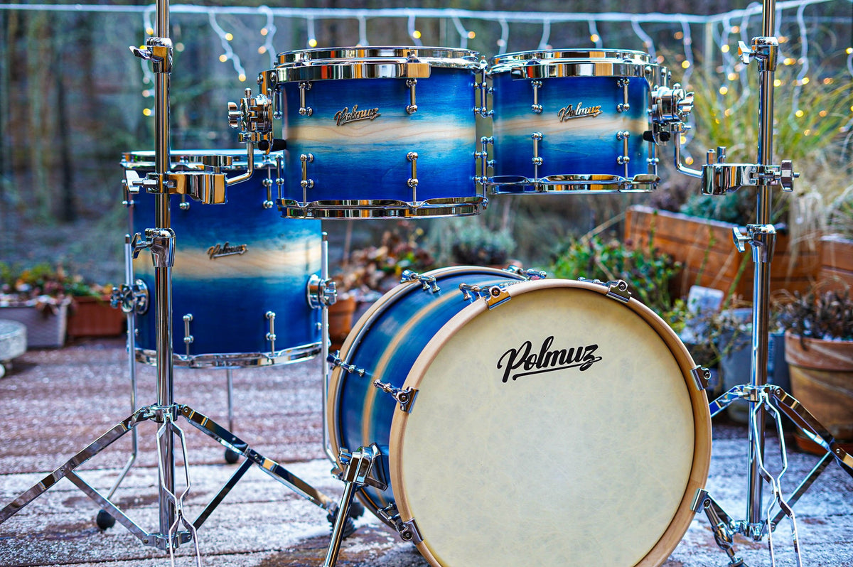 Polmuz Maple Model 1 - 18/10/12/14 - Blue to Natural Wax Fade - zdjęcie 1