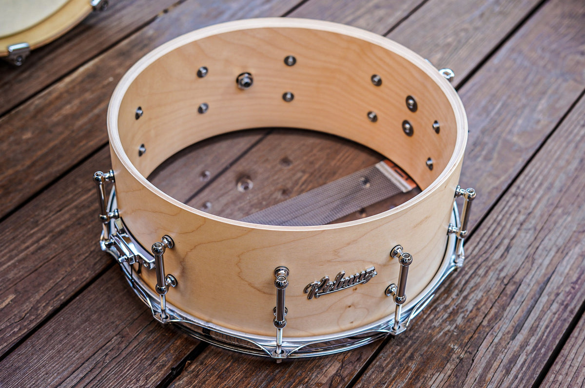 Polmuz Maple FAT Snare 14x6,5 - Natural Wax - zdjęcie 1