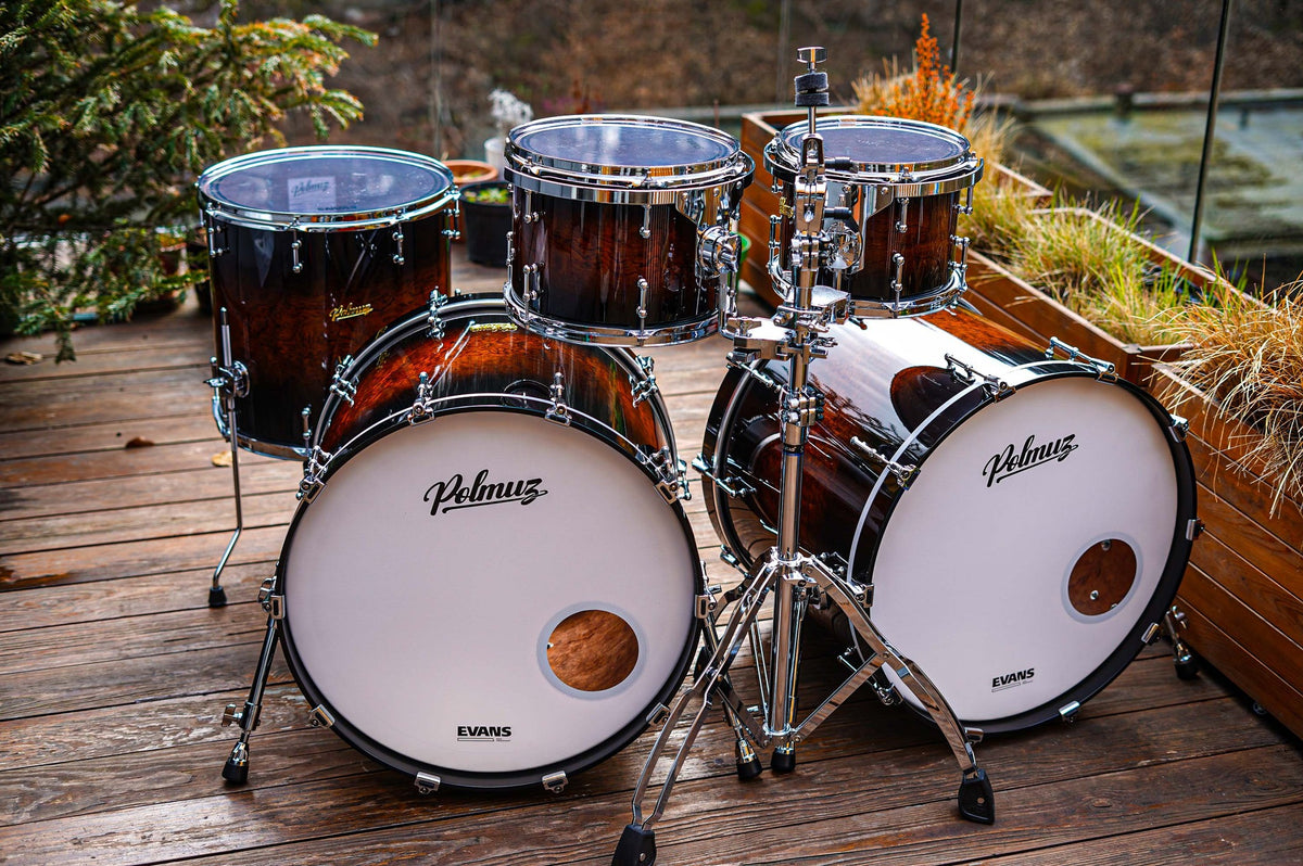Polmuz Bubinga Model 1 - 22/22/10/12/16 - Premium Quilted Bubinga Burst - zdjęcie 1