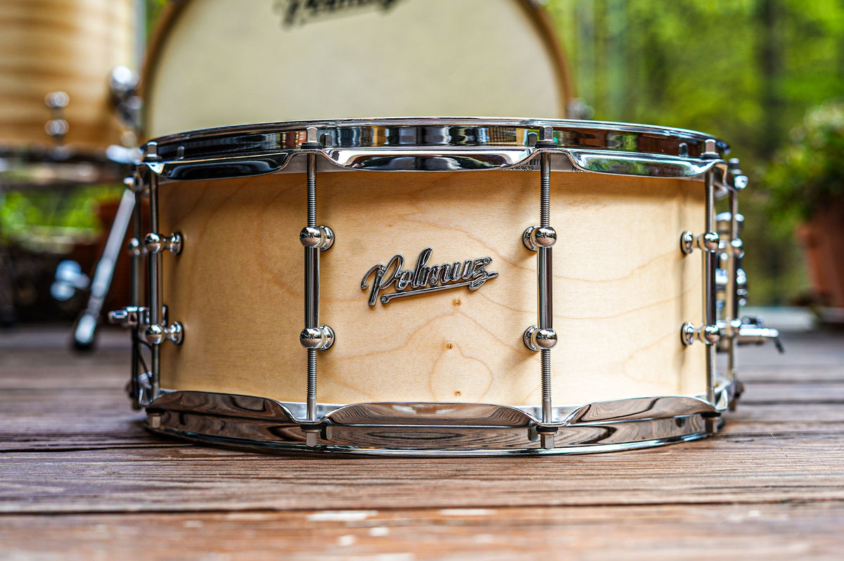 Polmuz Maple FAT Snare 14x6,5 - Natural Wax - zdjęcie 2