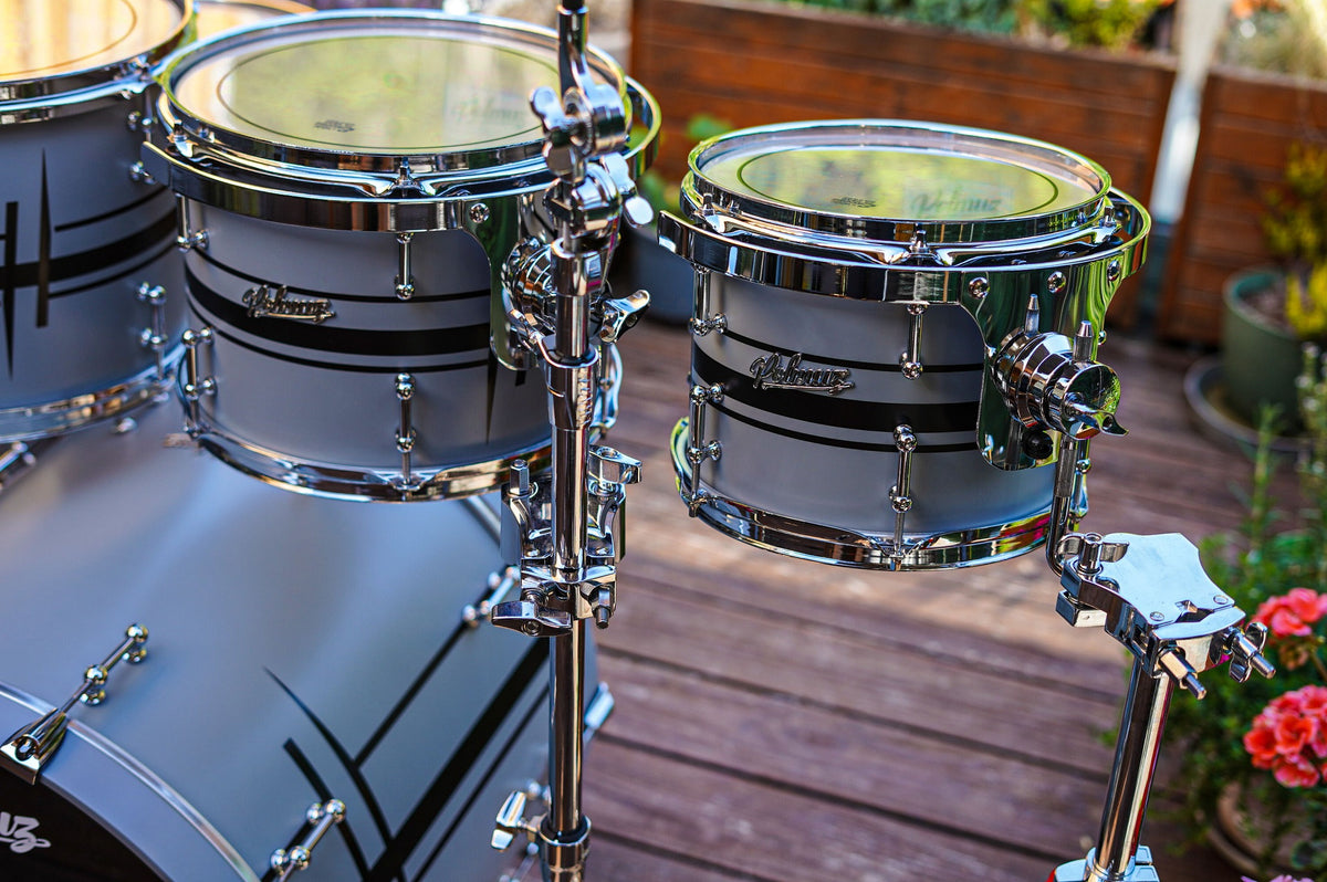 Polmuz Maple Model 2 - 22/10/12/13/16 - Satin Grey Custom Stripes - zdjęcie 2