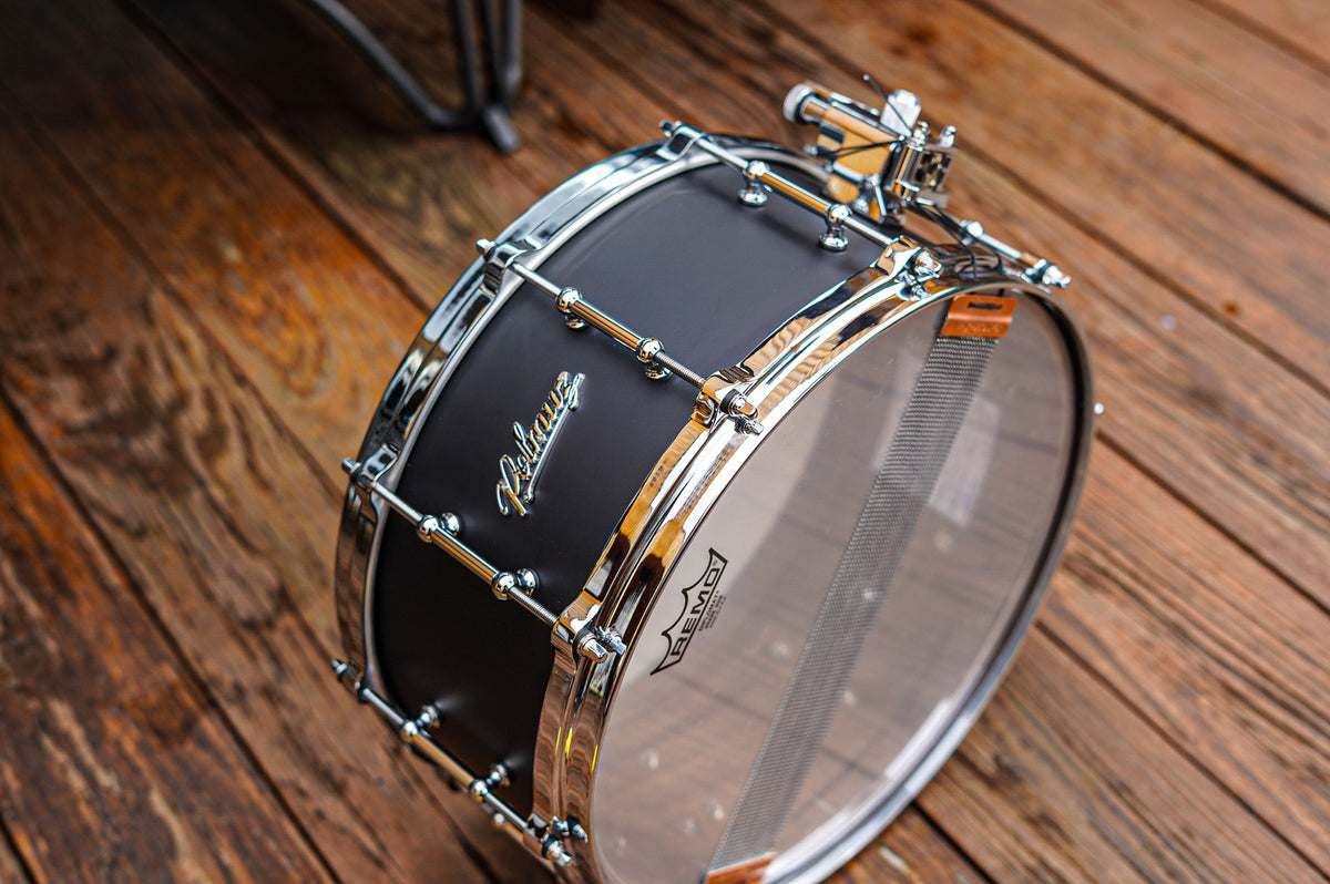 Polmuz Walnut Snare 14x6,5 Focus Ring - Black Matte Oil - zdjęcie 3