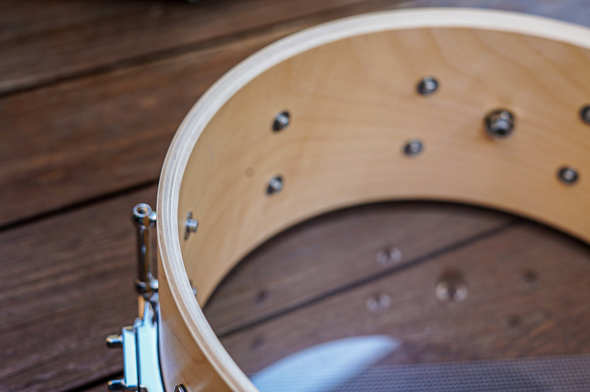 Polmuz Maple FAT Snare 14x6,5 - Natural Wax - zdjęcie 3