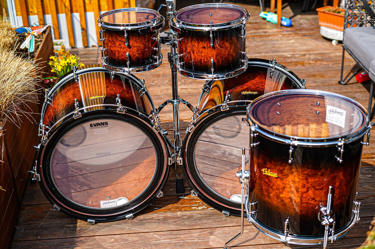 Polmuz Bubinga Model 1 - 22/22/10/12/16 - Premium Quilted Bubinga Burst - zdjęcie 5