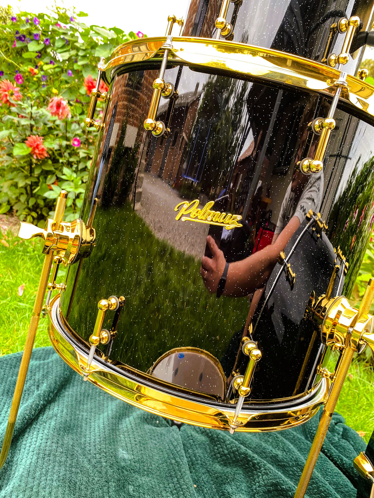Polmuz Maple Model 2 - 20/10/12/16 - Black Sparkle, Golden Hardware - zdjęcie 10