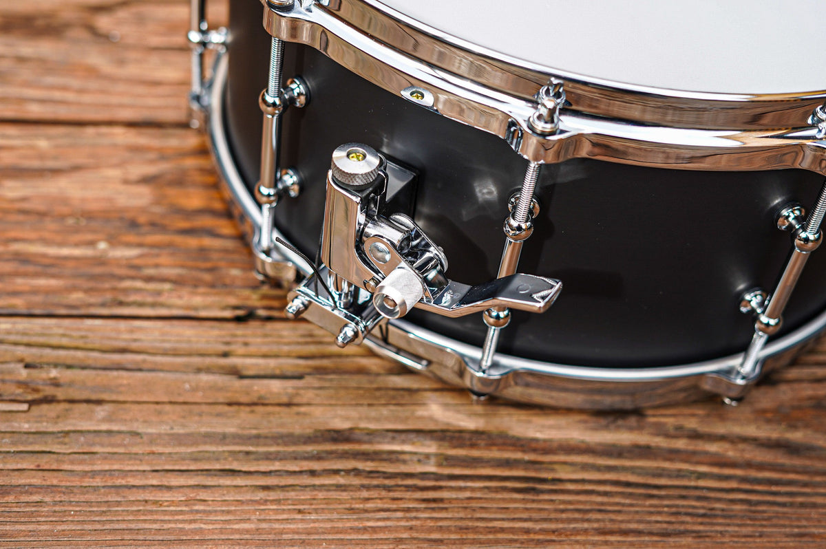Polmuz Walnut Snare 14x6,5 Focus Ring - Black Matte Oil - zdjęcie 6