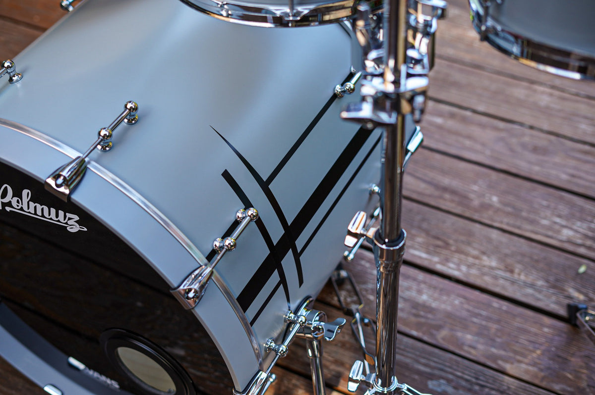 Polmuz Maple Model 2 - 22/10/12/13/16 - Satin Grey Custom Stripes - zdjęcie 6