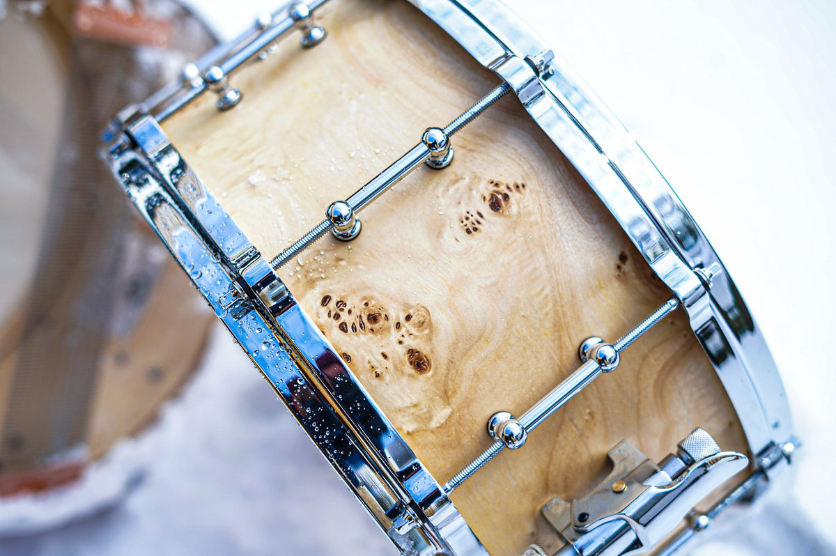 Polmuz Mappa Burl Maple Snare 14x6,5 — zdjęcie 7
