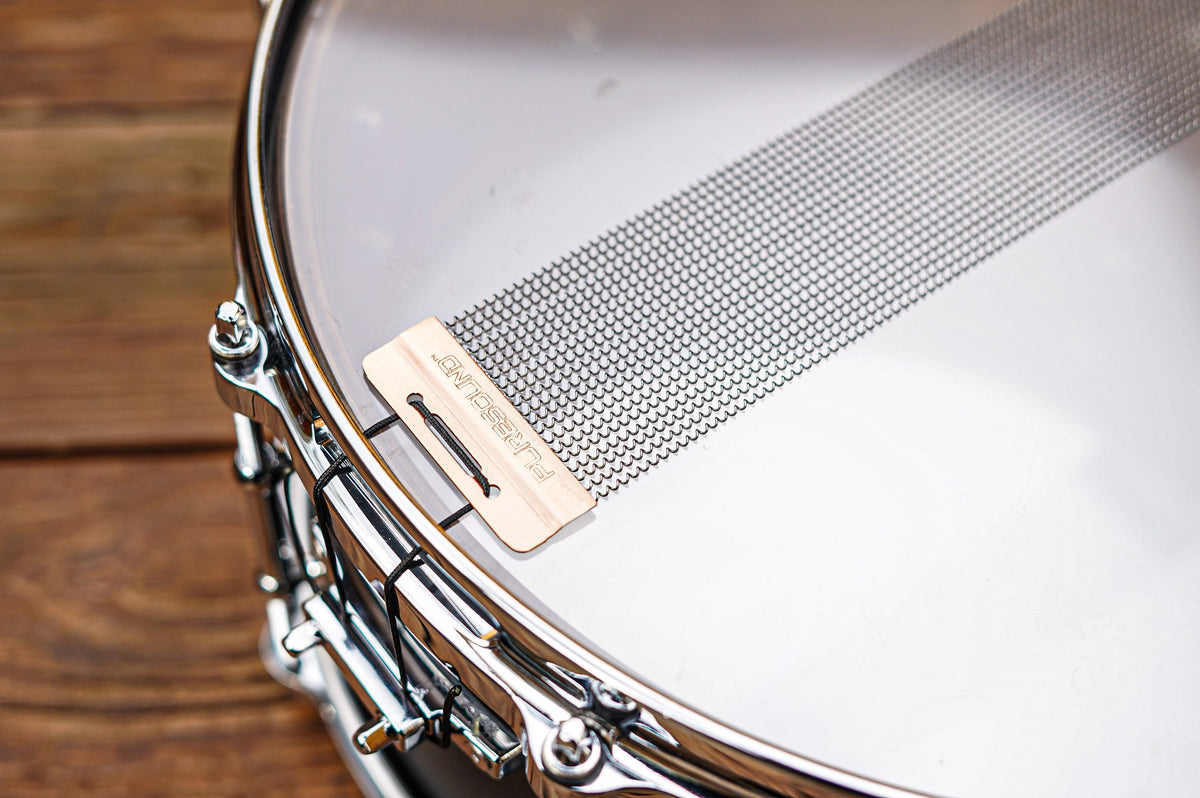 Polmuz Walnut Snare 14x6,5 Focus Ring - Black Matte Oil - zdjęcie 8