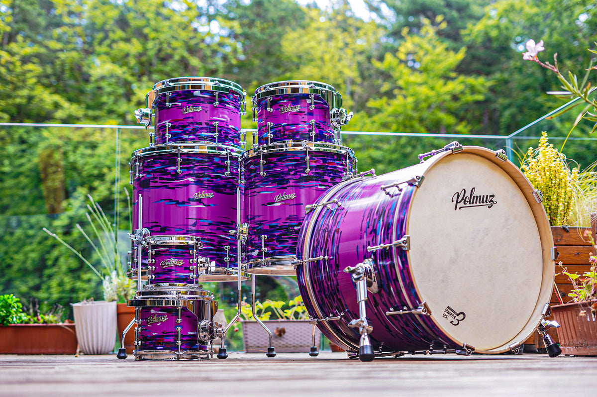 Polmuz Maple Model 1 - 20/6/8/10/12/14/16 - Artist Crazy Cosmic Violet - zdjęcie 8