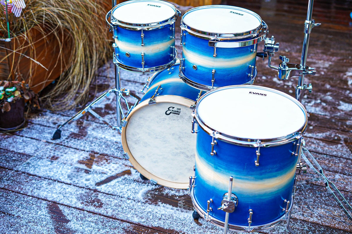 Polmuz Maple Model 1 - 18/10/12/14 - Blue to Natural Wax Fade - zdjęcie 12