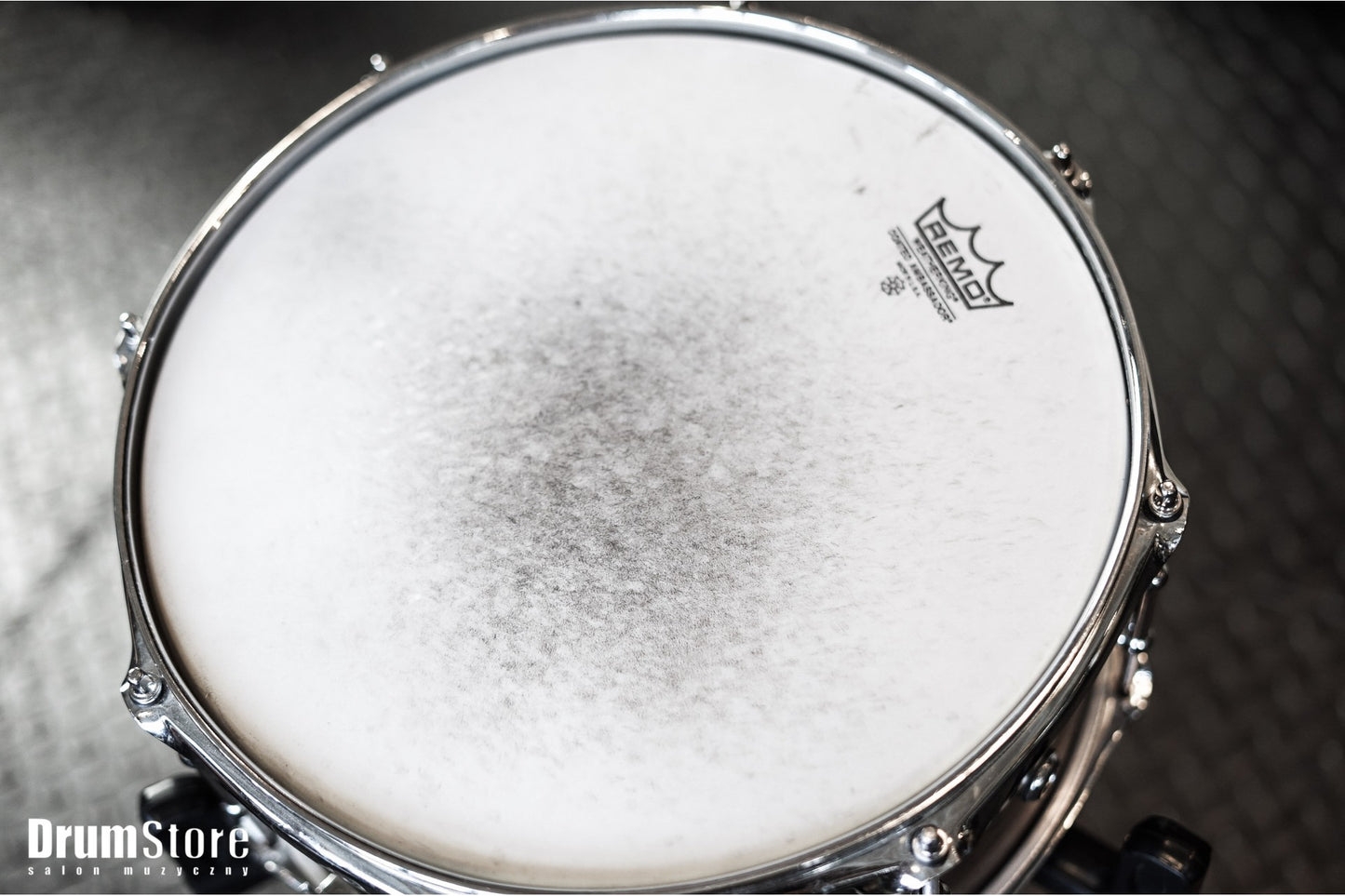 KOMIS Polmuz Tulipwood Snare 13x6.5 Satin Brown with Inlay Stripe — zdjęcie 3