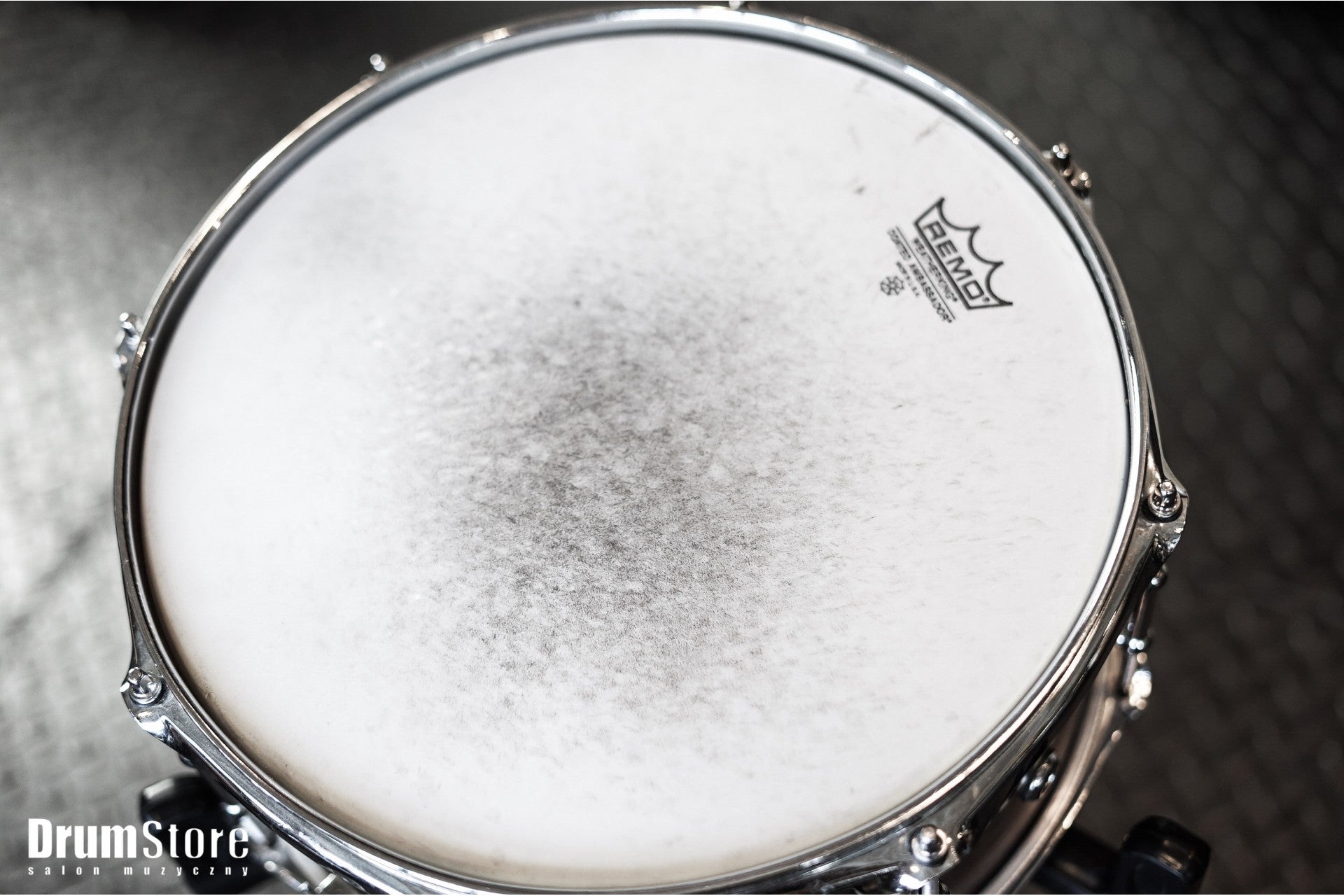 KOMIS Polmuz Tulipwood Snare 13x6.5 Satin Brown with Inlay Stripe — zdjęcie 3