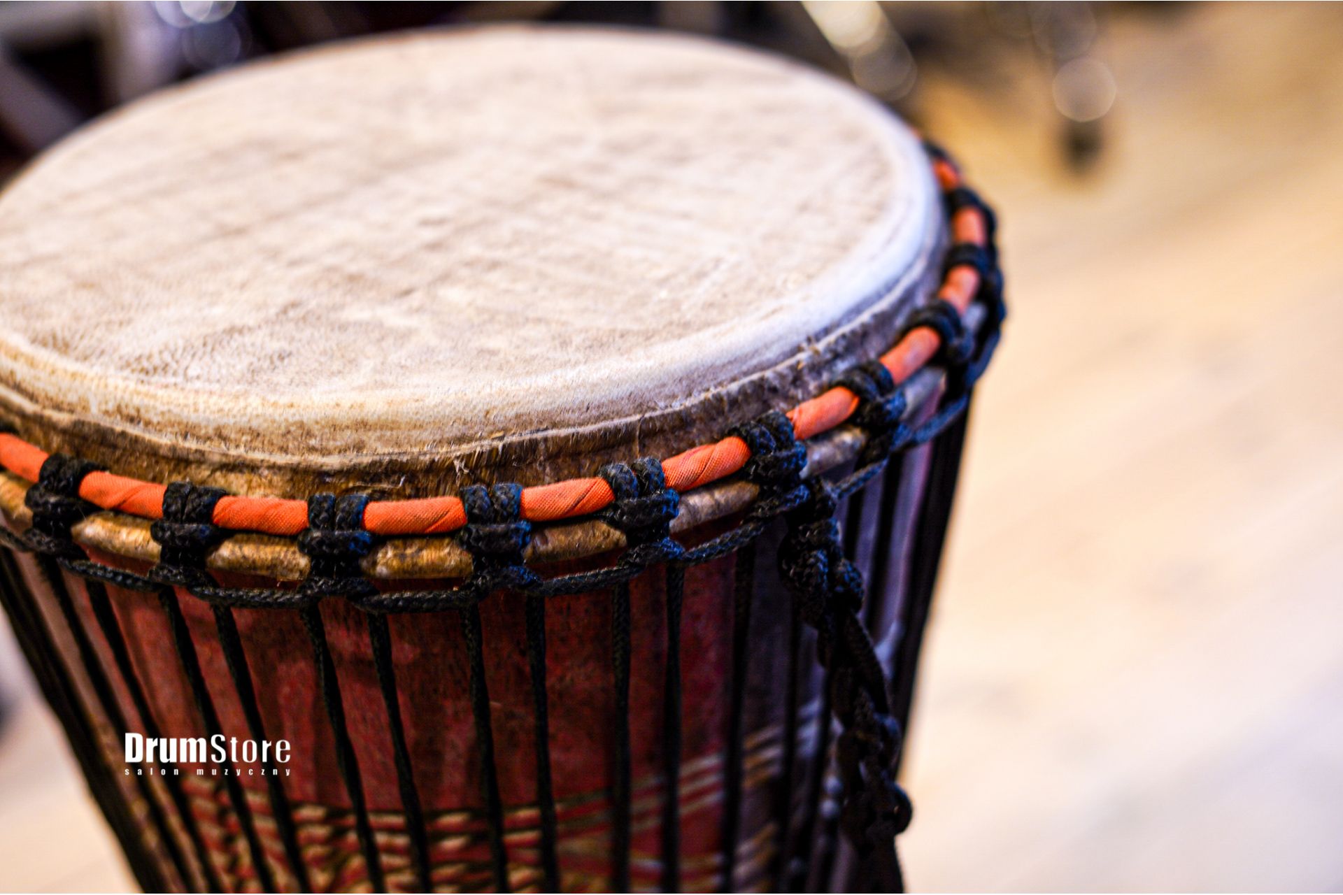LAMA GHANA DJEMBE 10" - instrument afrykański — zdjęcie 8
