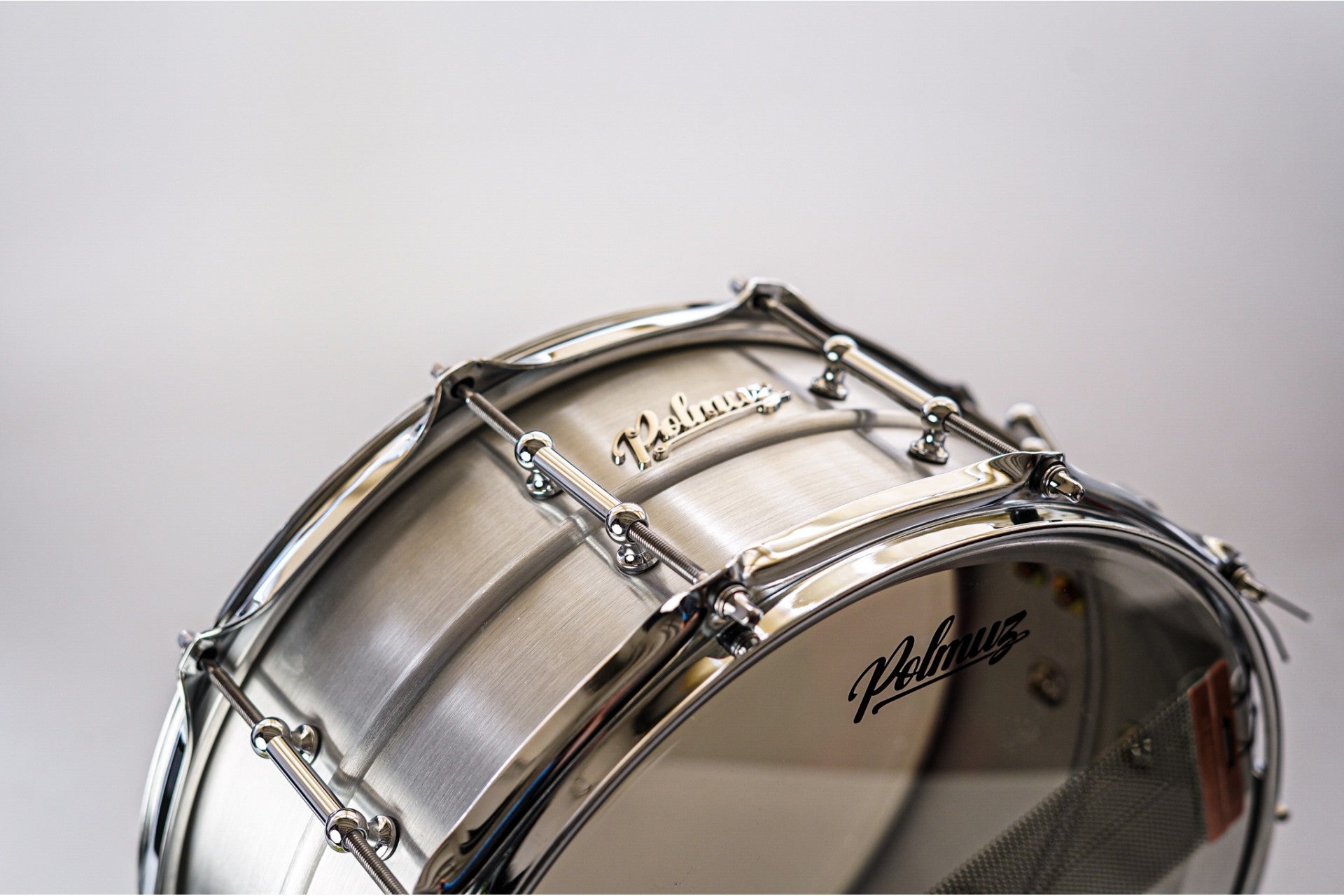 Polmuz Aluminium Hairline snare 14x5,5 -  werbel die cast v3 — zdjęcie 4