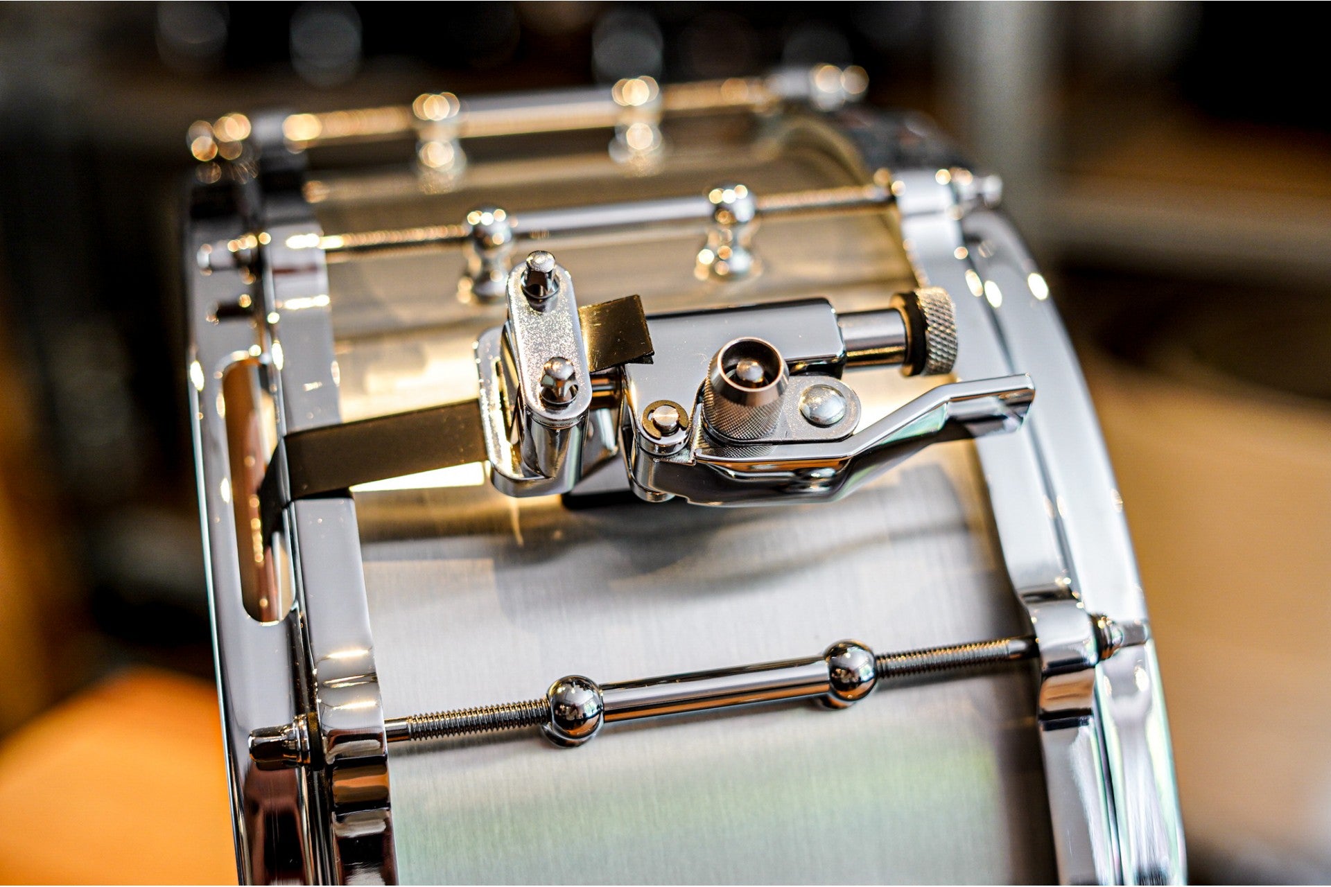 Polmuz Aluminium Hairline snare 14x6,5 -  werbel die cast v3 rev 2 — zdjęcie 5