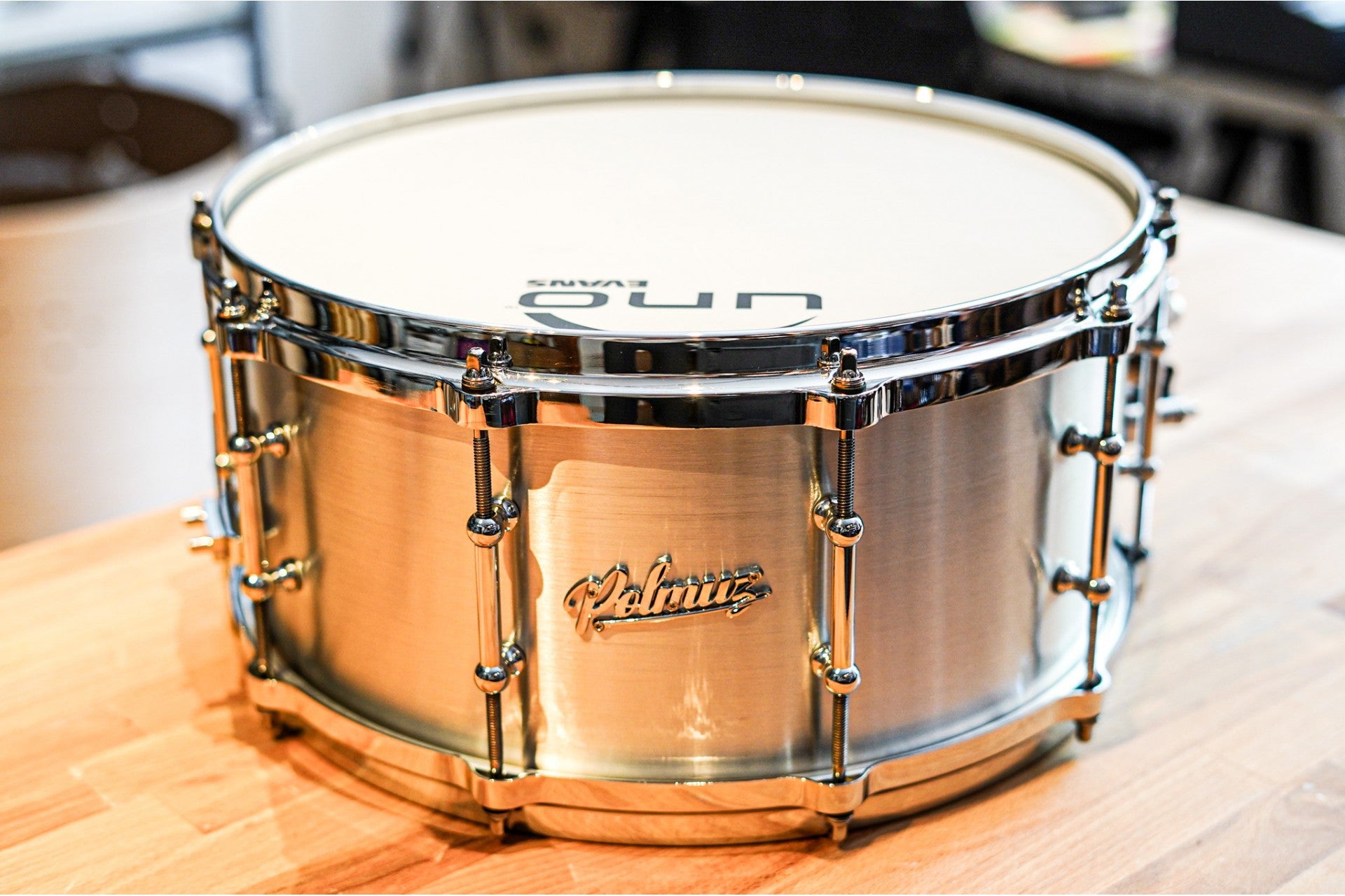 Polmuz Aluminium Hairline snare 14x6,5 -  werbel die cast v3 rev 2 — zdjęcie 11