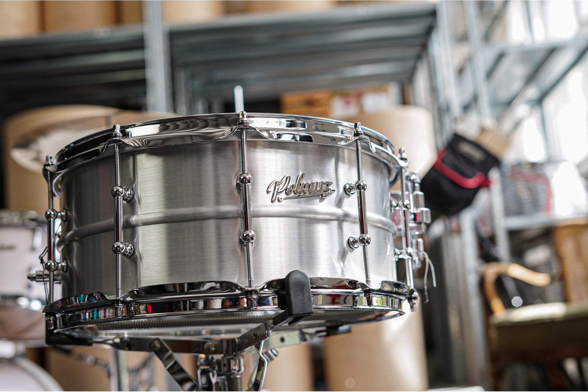 Polmuz Aluminium Hairline snare 14x6,5 -  werbel v2 — zdjęcie 10