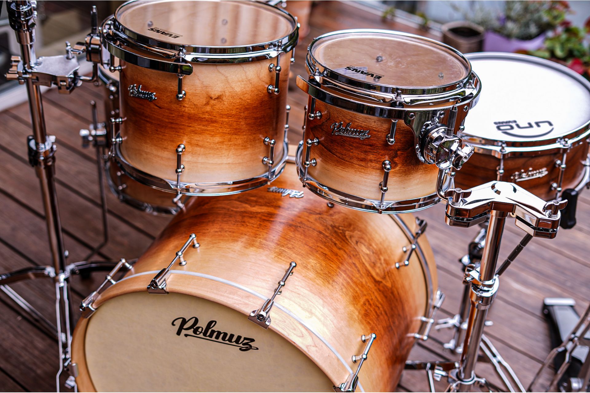 Polmuz Birch Model 1 - 22/10/12/14/16 - Artist Reverse Jatoba Fade — zdjęcie 11