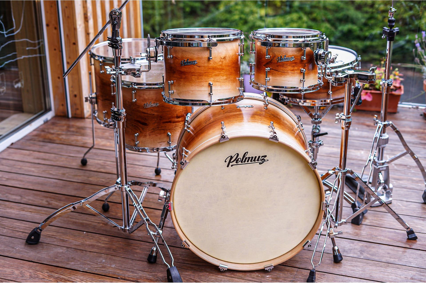 Polmuz Birch Model 1 - 22/10/12/14/16 - Artist Reverse Jatoba Fade — zdjęcie 7