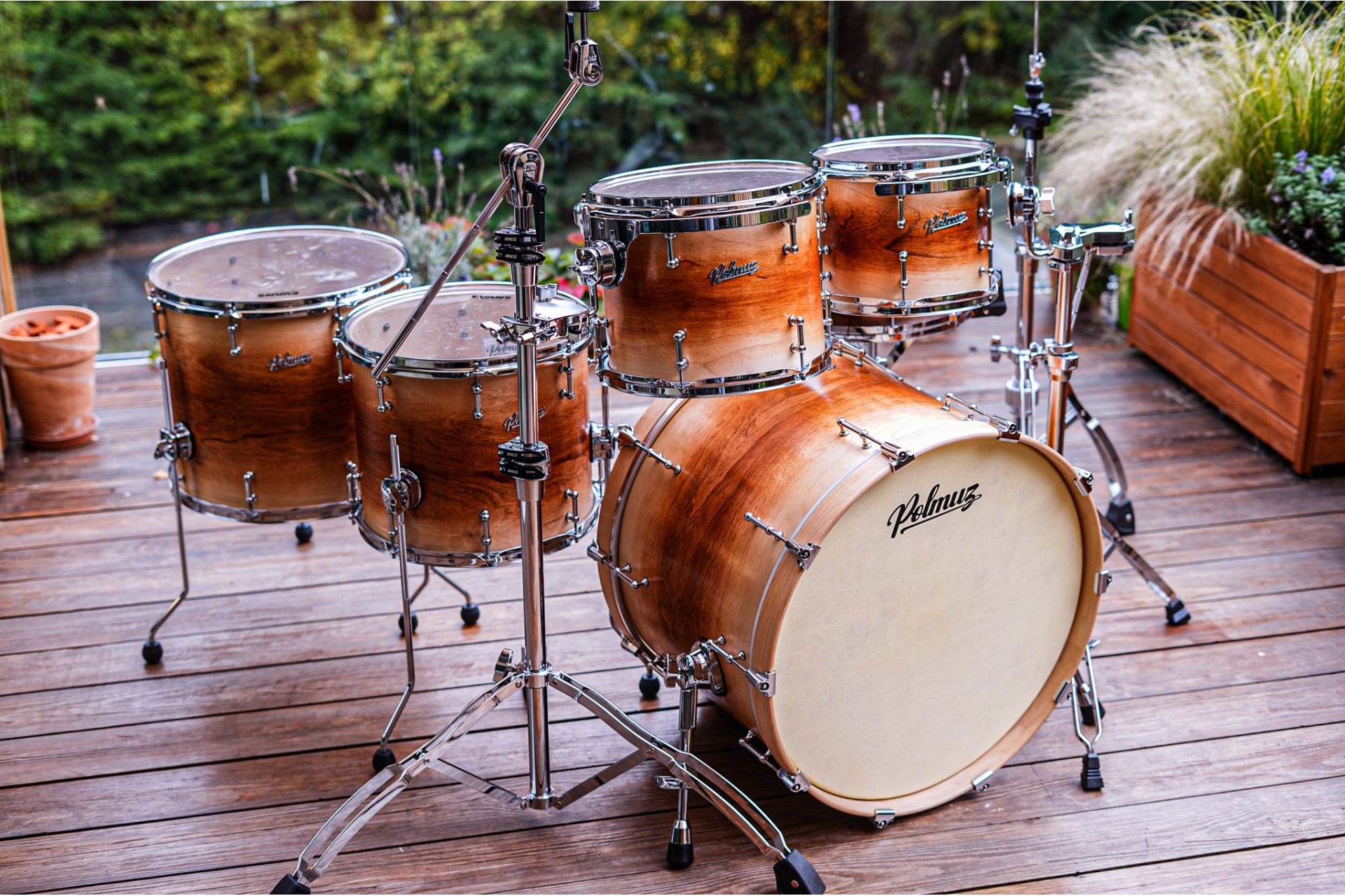 Polmuz Birch Model 1 - 22/10/12/14/16 - Artist Reverse Jatoba Fade — zdjęcie 6