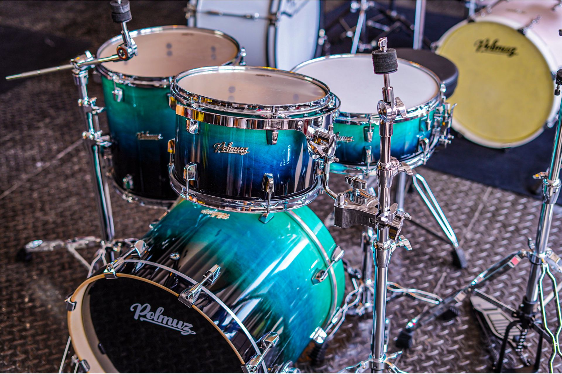 Polmuz Birch Model 3 (18/12/14/14) Blue to Black Fade Lacquer — zdjęcie 10
