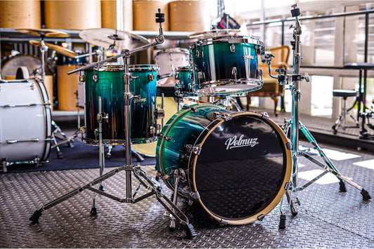 Polmuz Birch Model 3 (18/12/14/14) Blue to Black Fade Lacquer