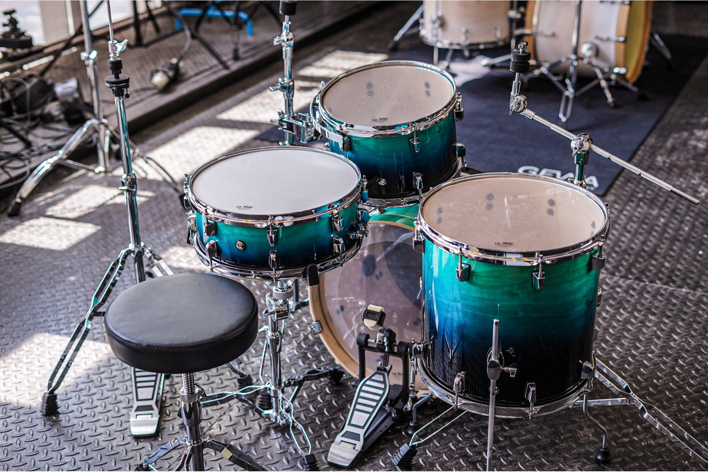 Polmuz Birch Model 3 (18/12/14/14) Blue to Black Fade Lacquer — zdjęcie 8