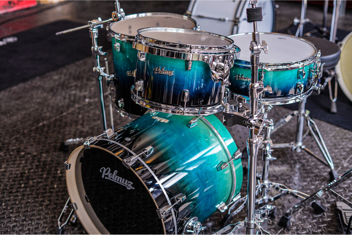 Polmuz Birch Model 3 (18/12/14/14) Blue to Black Fade Lacquer — zdjęcie 7