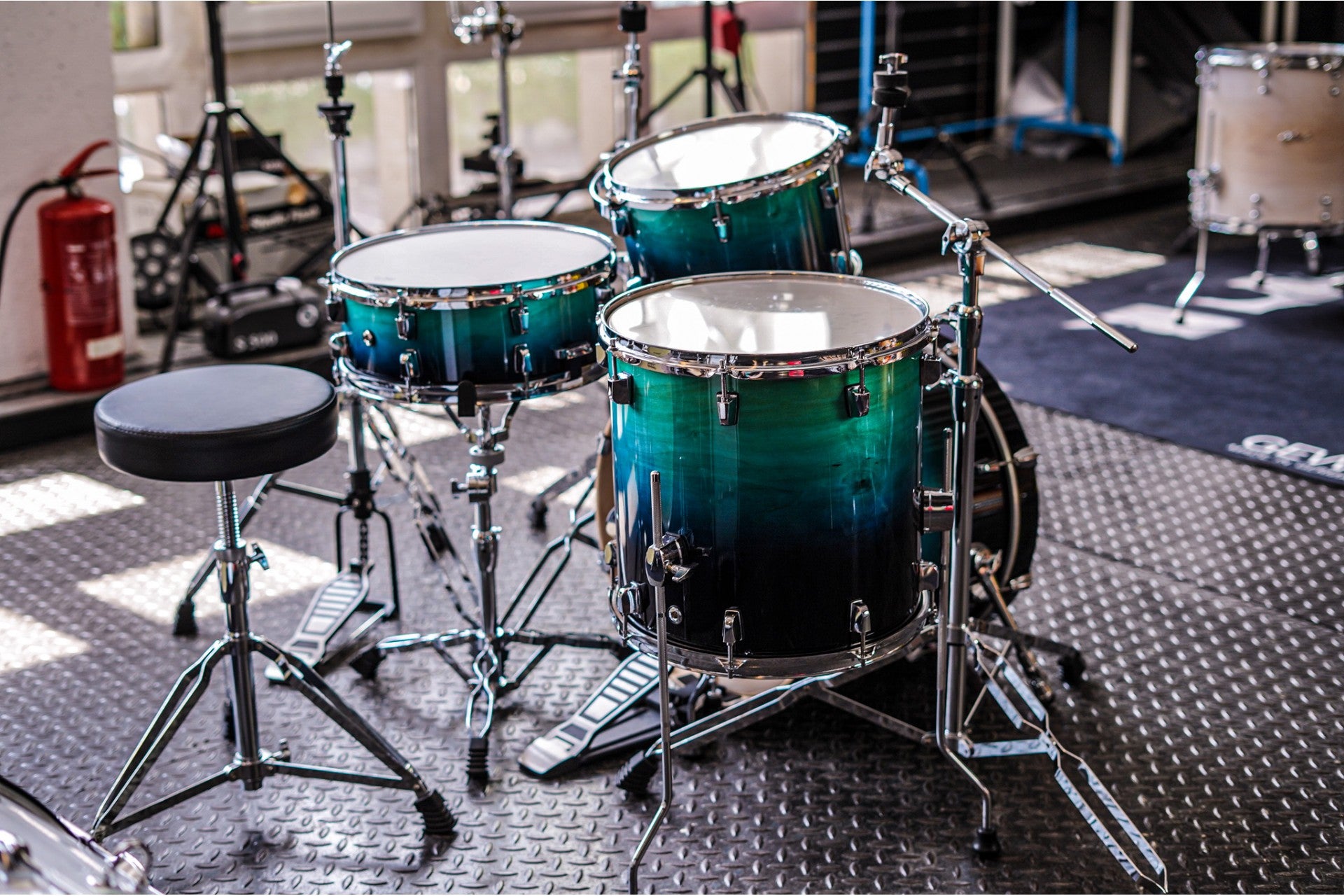 Polmuz Birch Model 3 (18/12/14/14) Blue to Black Fade Lacquer — zdjęcie 9