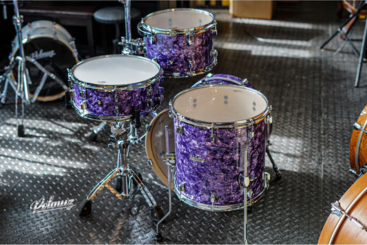 Polmuz Birch Model 3 (18/12/14/14) - no hardware  - vintage purple pearl