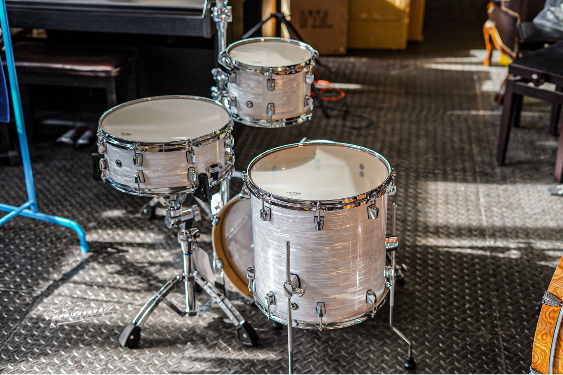 Polmuz Birch Model 3 (18/12/14/14) - no hardware - white swirl — zdjęcie 7