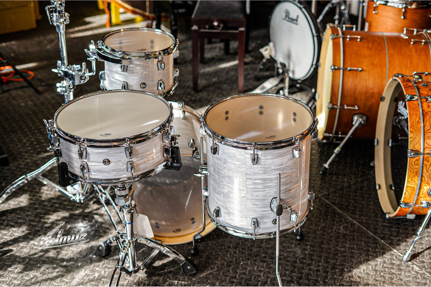 Polmuz Birch Model 3 (18/12/14/14) - no hardware - white swirl — zdjęcie 9