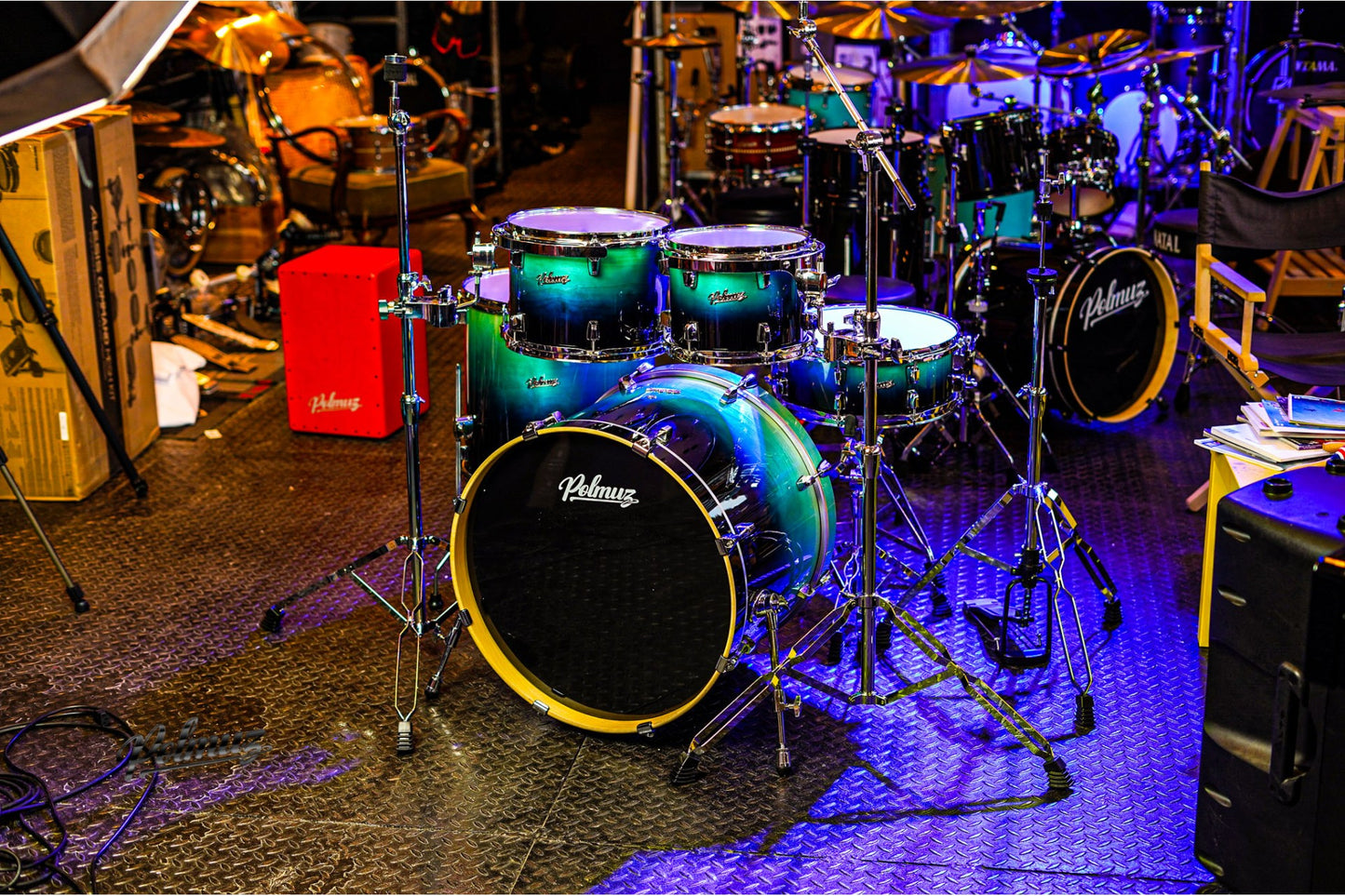 Polmuz Birch Model 3 (20/10/12/16/14) Blue to black fade — zdjęcie 6