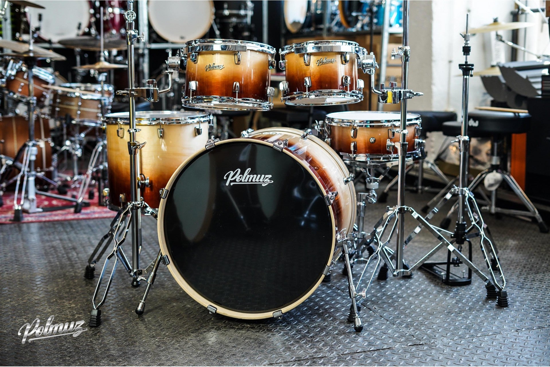 Polmuz Birch Model 3 (20/10/12/16/14) Coffee Fade Lacquer, no hardw  - expo — zdjęcie 4