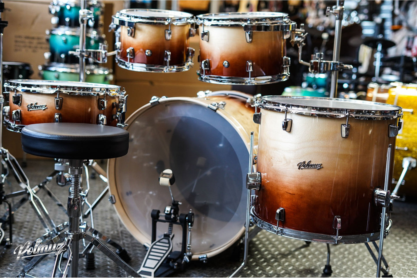 Polmuz Birch Model 3 (20/10/12/16/14) Coffee Fade Lacquer — zdjęcie 5