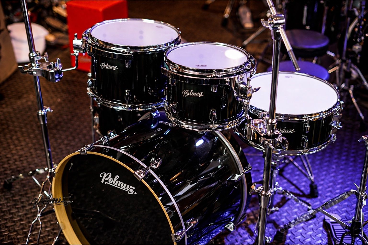 Polmuz Birch Model 3 (20/10/12/16/14) Piano Black lackquer