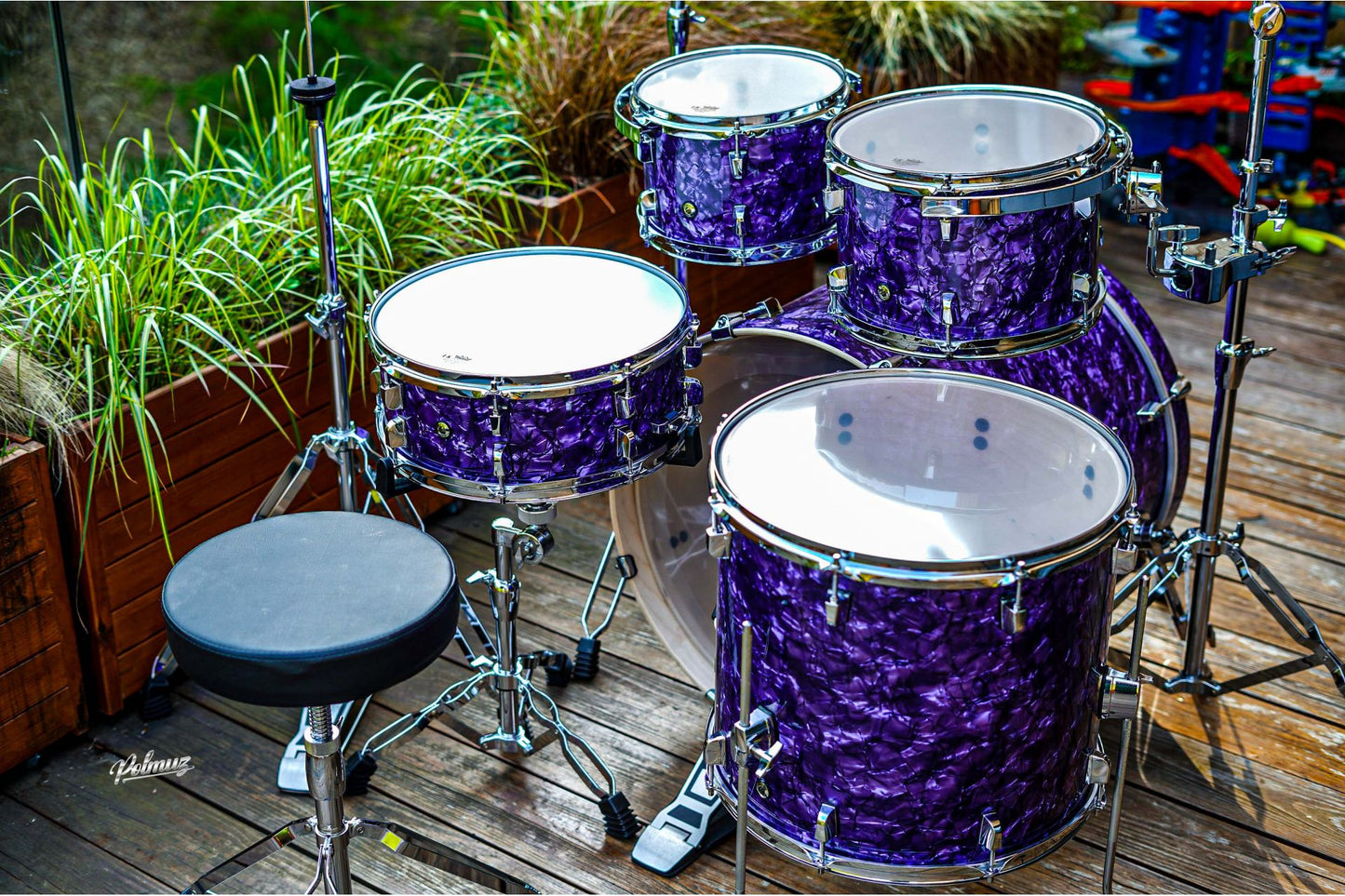 Polmuz Birch Model 3 (22/10/12/16/14) Purple - no hardware — zdjęcie 4