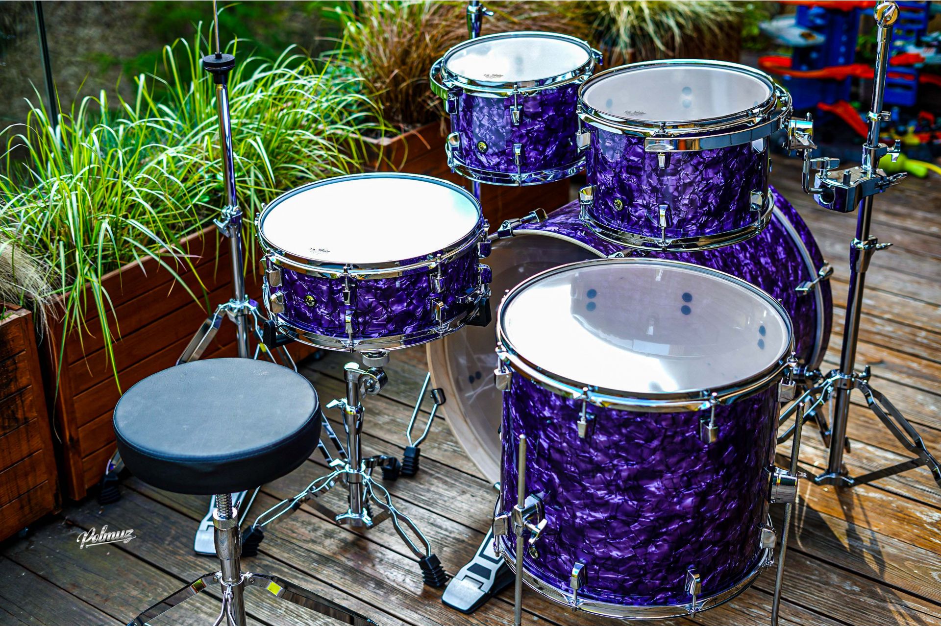 Polmuz Birch Model 3 (22/10/12/16/14) Purple - no hardware — zdjęcie 4