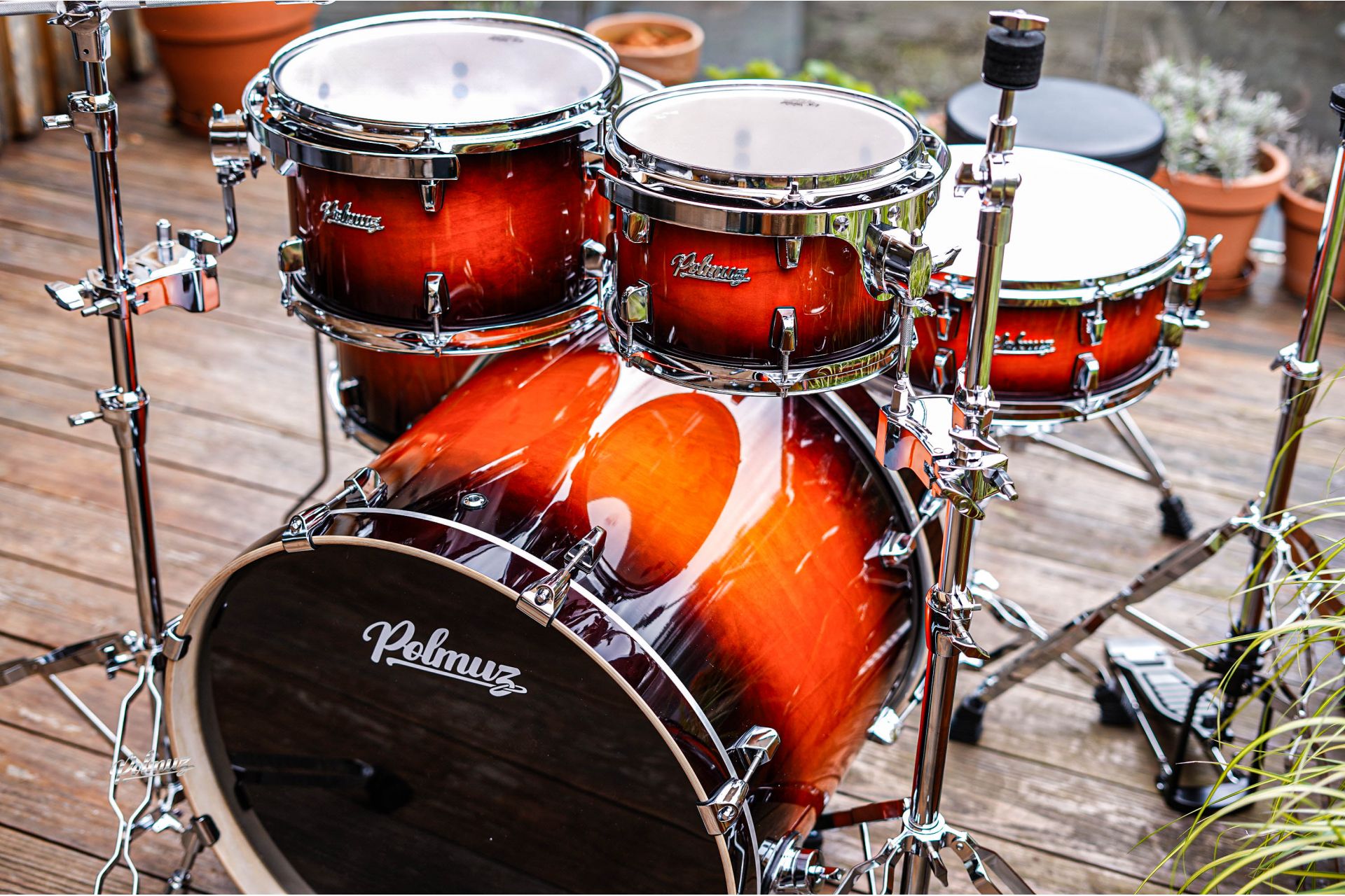 Polmuz Birch Model 3 (22/10/12/16/14) Red Fade — zdjęcie 4
