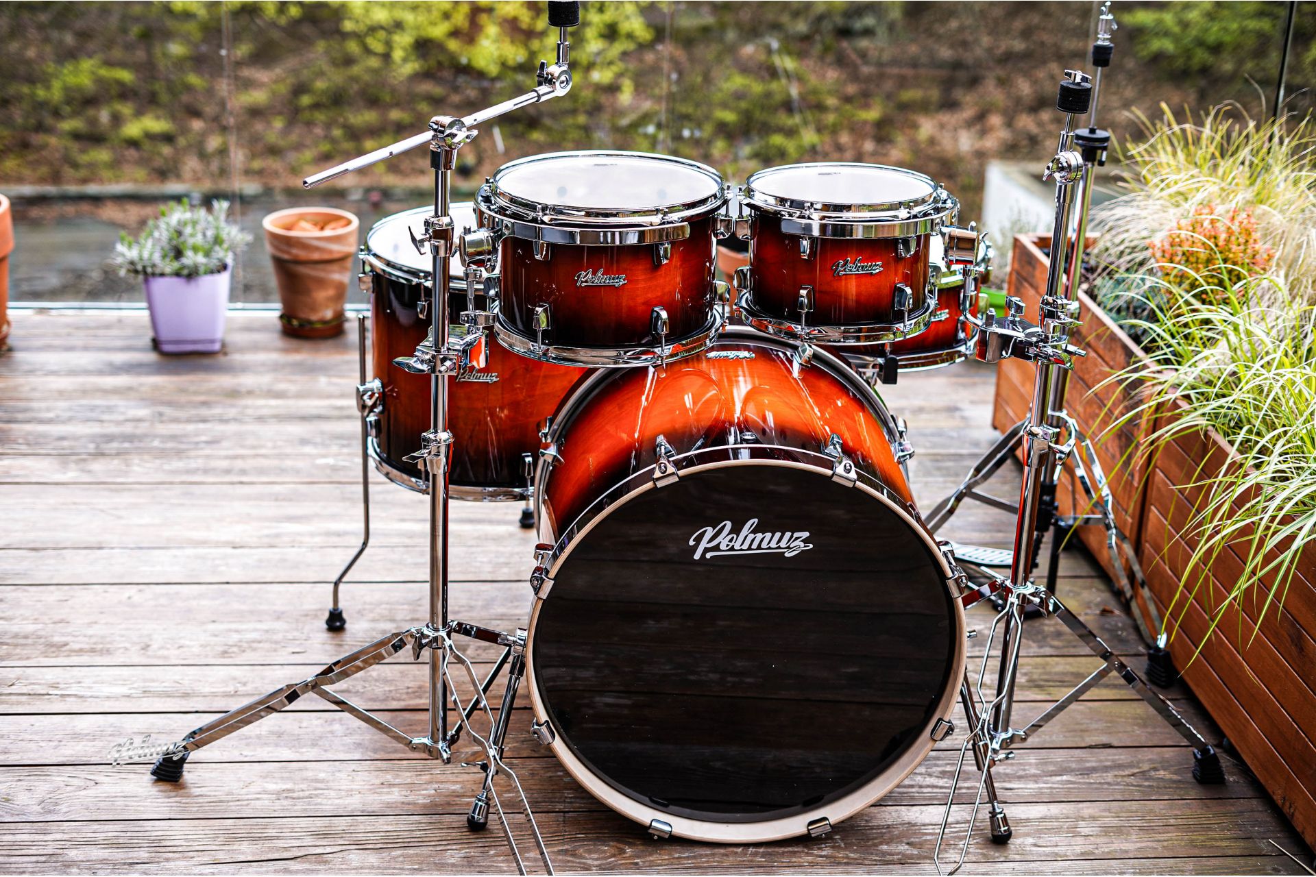 Polmuz Birch Model 3 (22/10/12/16/14) Red Fade — zdjęcie 3