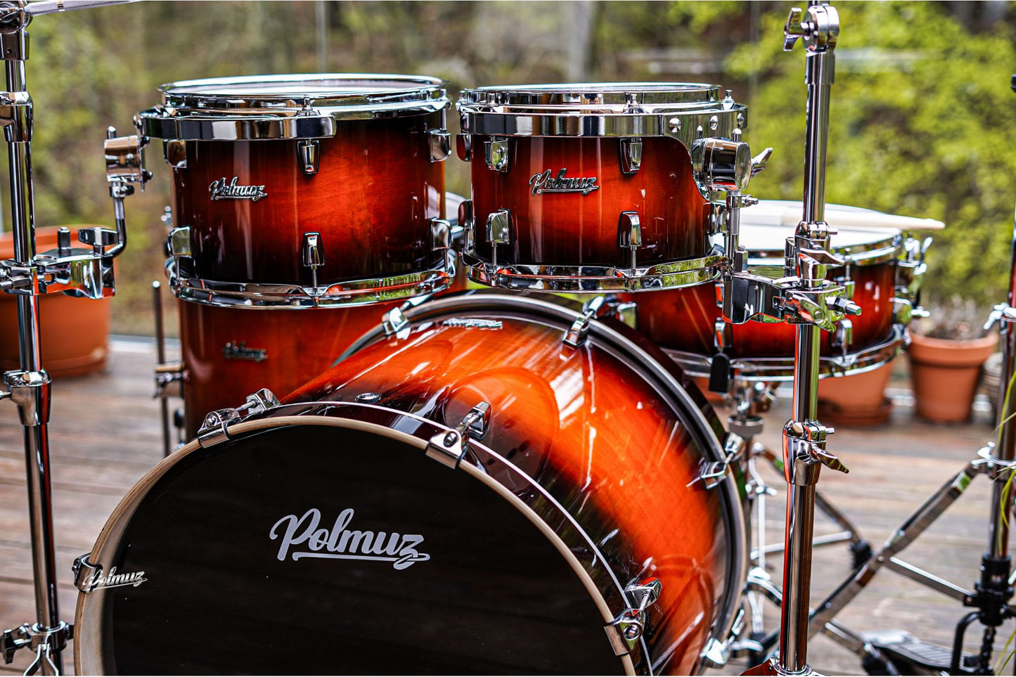 Polmuz Birch Model 3 (22/10/12/16/14) Red Fade — zdjęcie 17